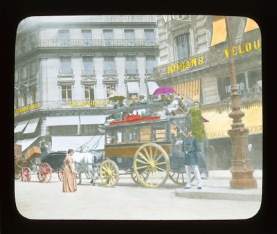 Paris Exposition: Street Scene, 1900 by French Photographer